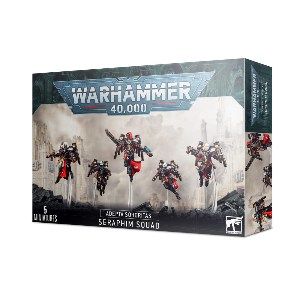 Warhammer Sisters of Battle Seraphim Squad boxed set at Bomran
