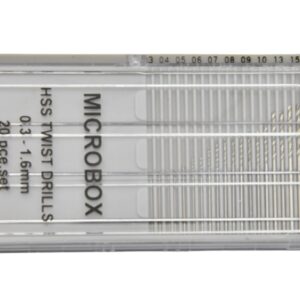 20pc Drill Set 0.3-1.6mm