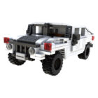 CaDA Humvee 1:24 brick model front left three-quarter view