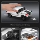 CaDA Humvee brick model manual steering and removable rear door