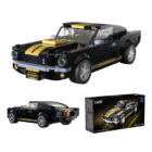 CaDA Shelby Mustang GT 350H C55034W front and rear model views with retail box