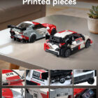 Printed pieces on CaDA Toyota GR Supra GT4 and GR Yaris Rally1 models