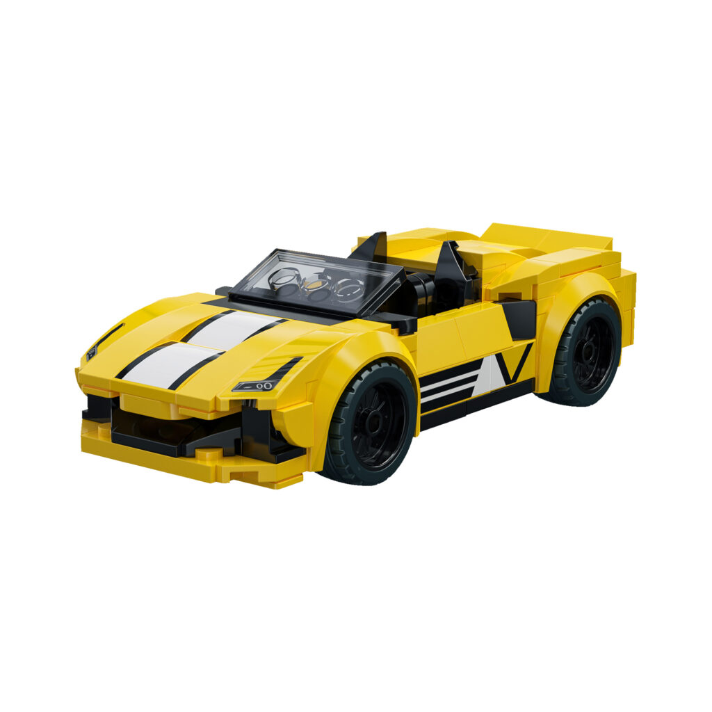 CaDA Golden Star Crest Racing Car