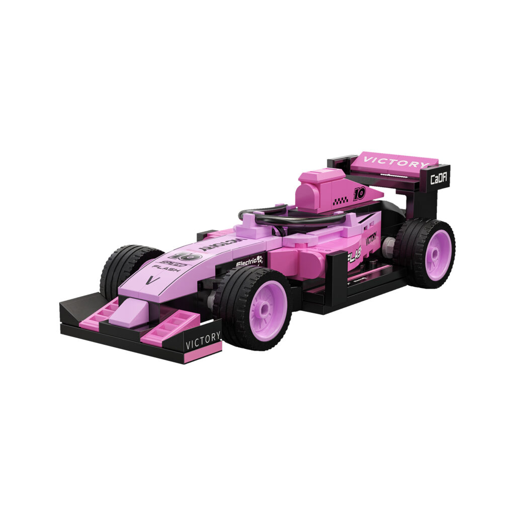 CaDA Pink Circuit Racing Car