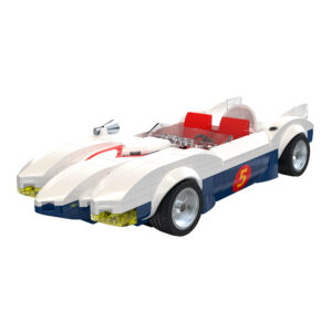 CaDA Speed Racer Mach 5 C55087W 1:24 model - front three-quarter view