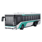 CaDA Iveco Crossway Bus C59007W front three-quarter view of the white and teal bus