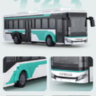 CaDA Iveco Crossway Bus C59007W front bodywork, wheels and mirror details