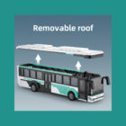 CaDA Iveco Crossway Bus C59007W removable roof revealing the passenger interior