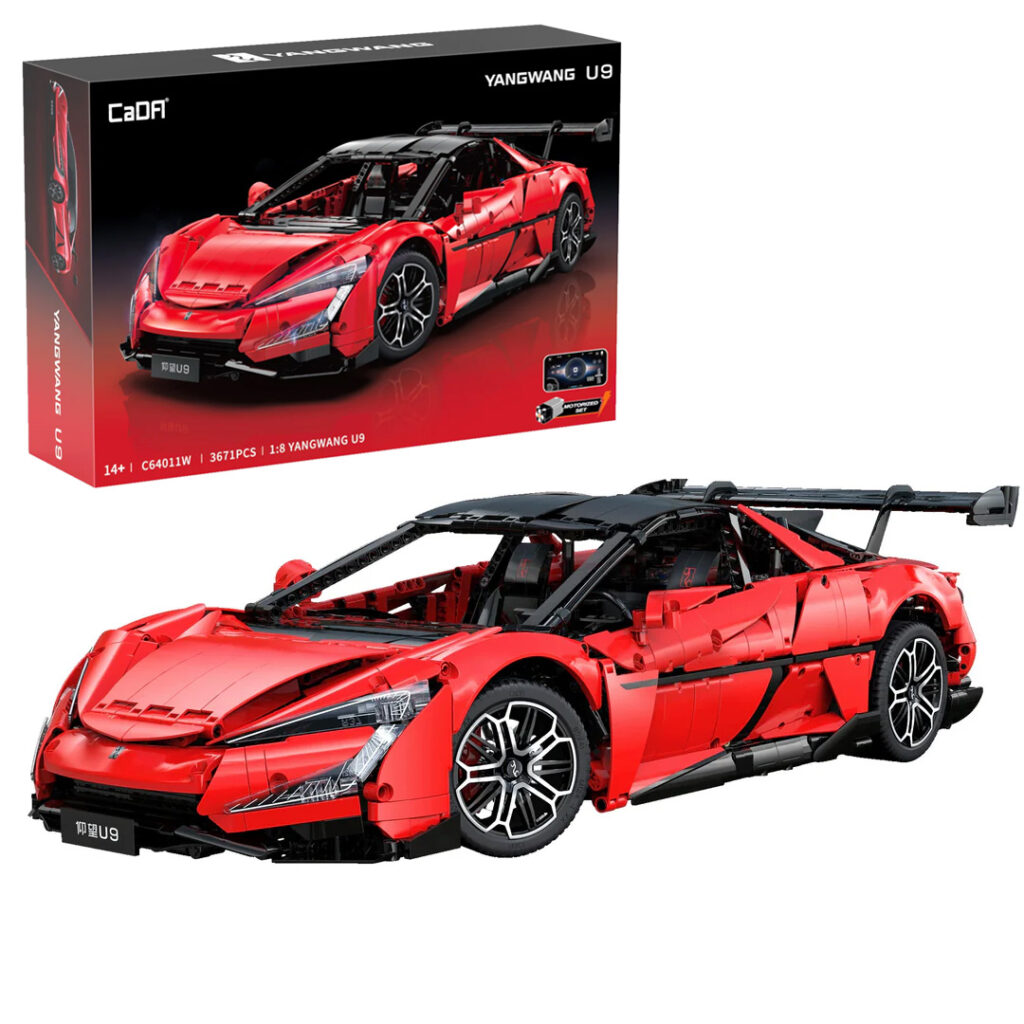 CaDA 1:8 BYD Yangwang U9 Electric Super Coupé