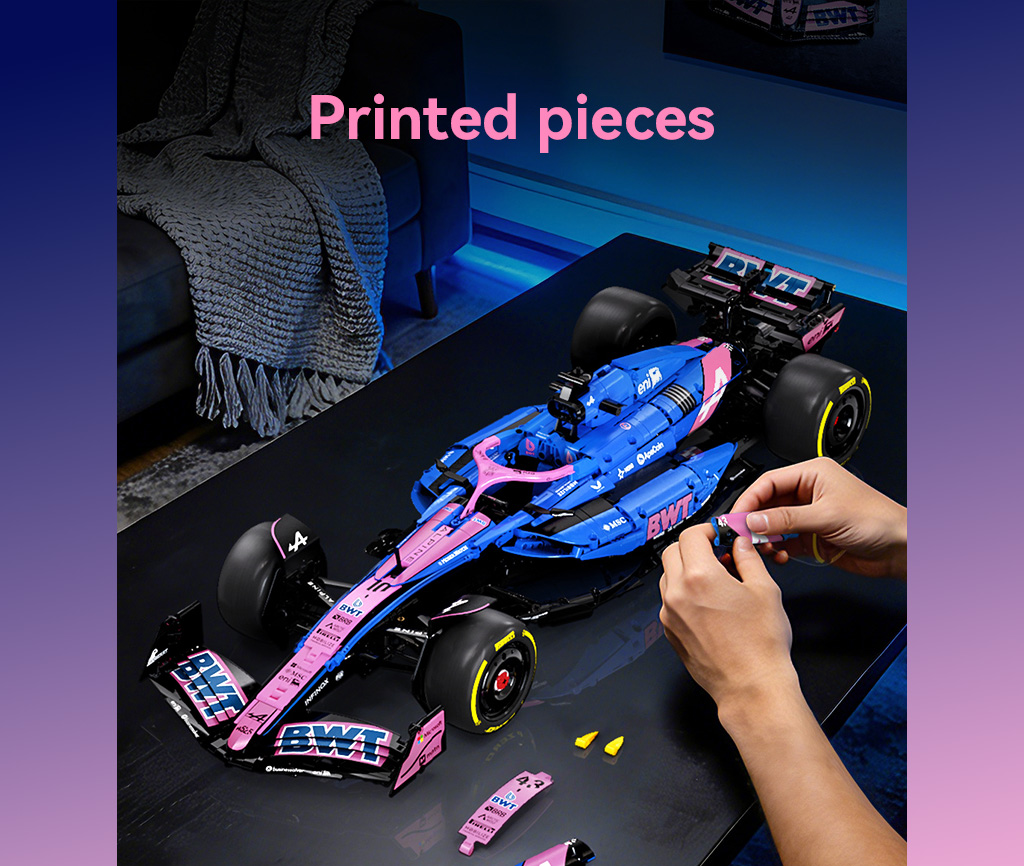 CaDA BWT Alpine A525 C64012W 1:8 model - detailed product view 3