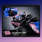 CaDA BWT Alpine A525 C64012W 1:8 model - detailed product view 8