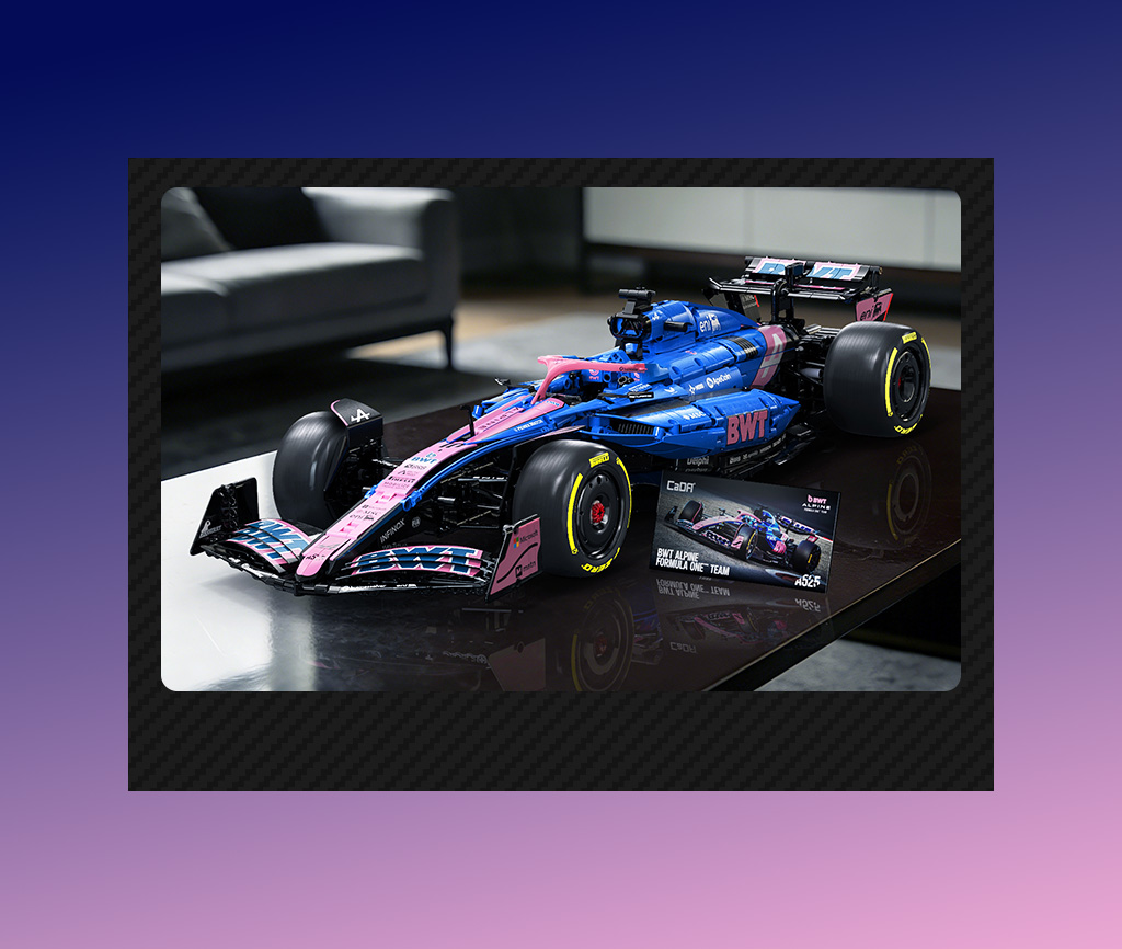 CaDA BWT Alpine A525 C64012W 1:8 model - detailed product view 13