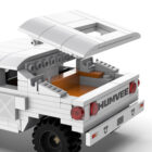 CaDA Humvee brick model removable rear cargo door open