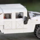 CaDA Humvee brick model armoured-style side door detail