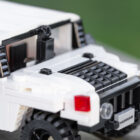 CaDA Humvee brick model bonnet grille and windscreen detail