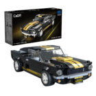 CaDA Shelby Mustang GT 350H C55034W black and gold 1:24 model with retail box
