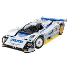 CaDA Mazda 787B 1:10 race car front three-quarter view