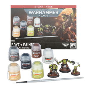 Warhammer 40,000: Orks Boyz + Paints