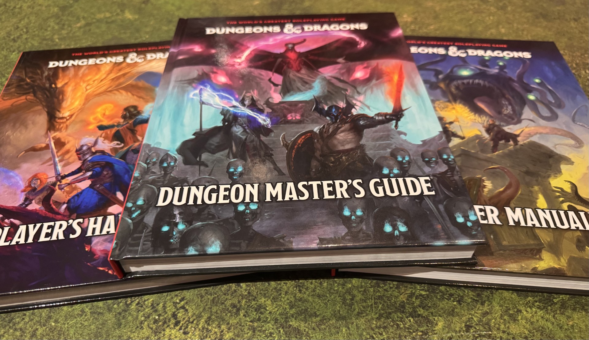 D&D 2024 revised Player's Handbook, Dungeon Master's Guide and Monster Manual