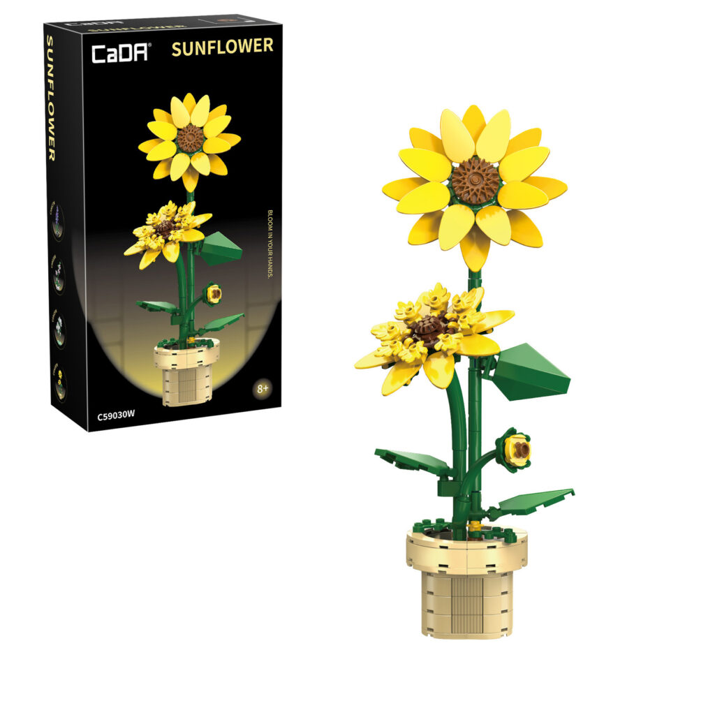 CaDA Sunflower C59030W building block planter