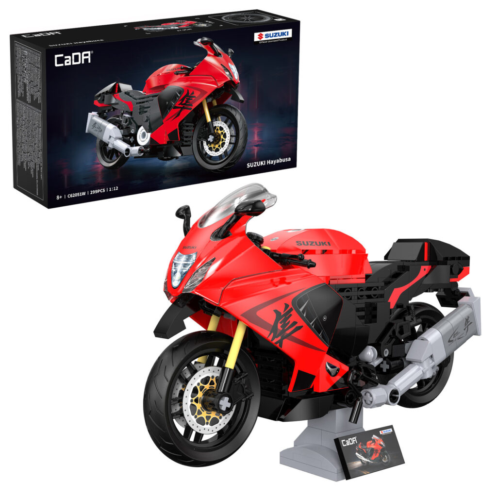 CaDA Suzuki Hayabusa C62051W 1:12 motorbike model