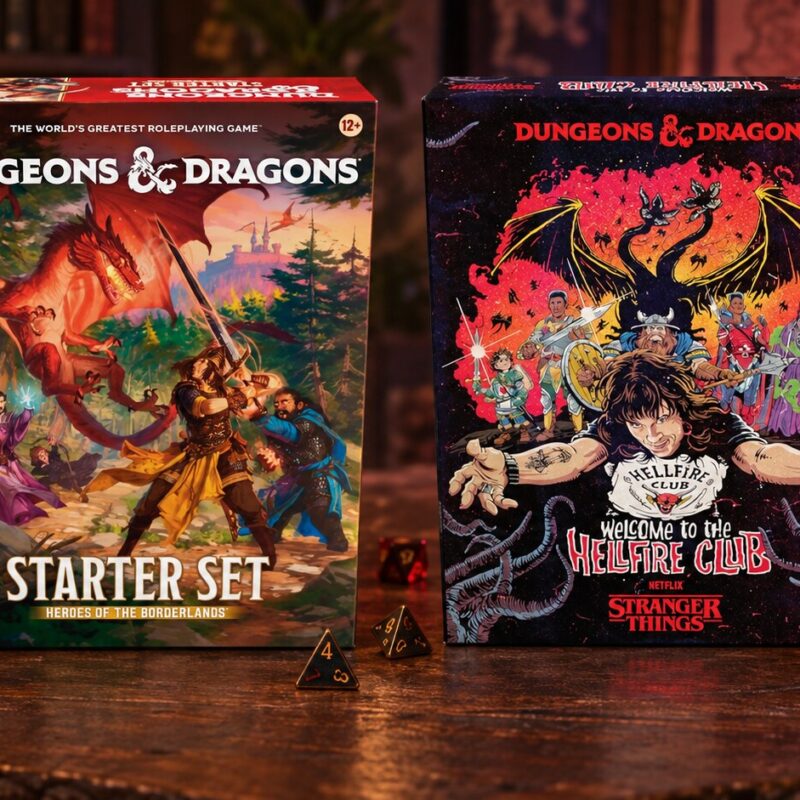 Heroes of the Borderlands and Welcome to the Hellfire Club D&D starter sets