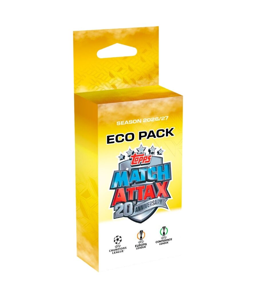 Topps UCC Match Attax 2026/27 Eco Pack with 26 football cards