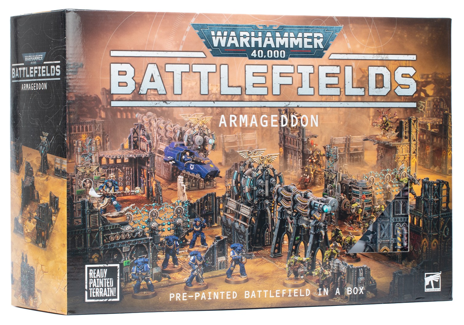 Warhammer 40,000 Battlefields: Armageddon Warhammer 40,000 Battlefields Armageddon ready-painted terrain set