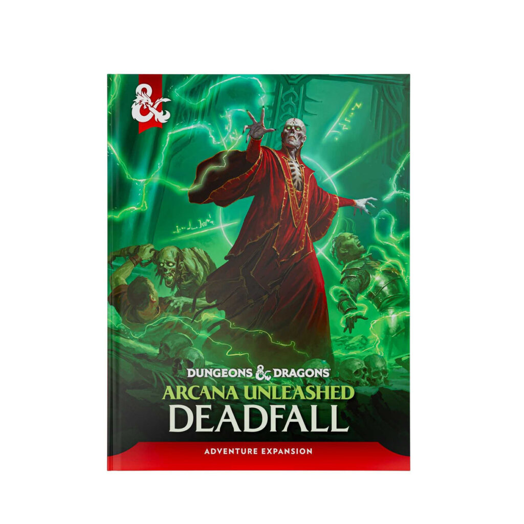Dungeons & Dragons Arcana Unleashed Deadfall standard hardcover cover