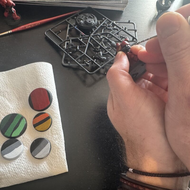 Using a Pin Vice to Drill Miniatures