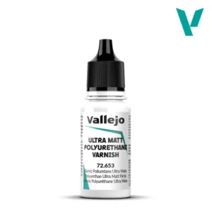 Vallejo Ultra Matt Polyurethane Varnish 72.653 18ml bottle